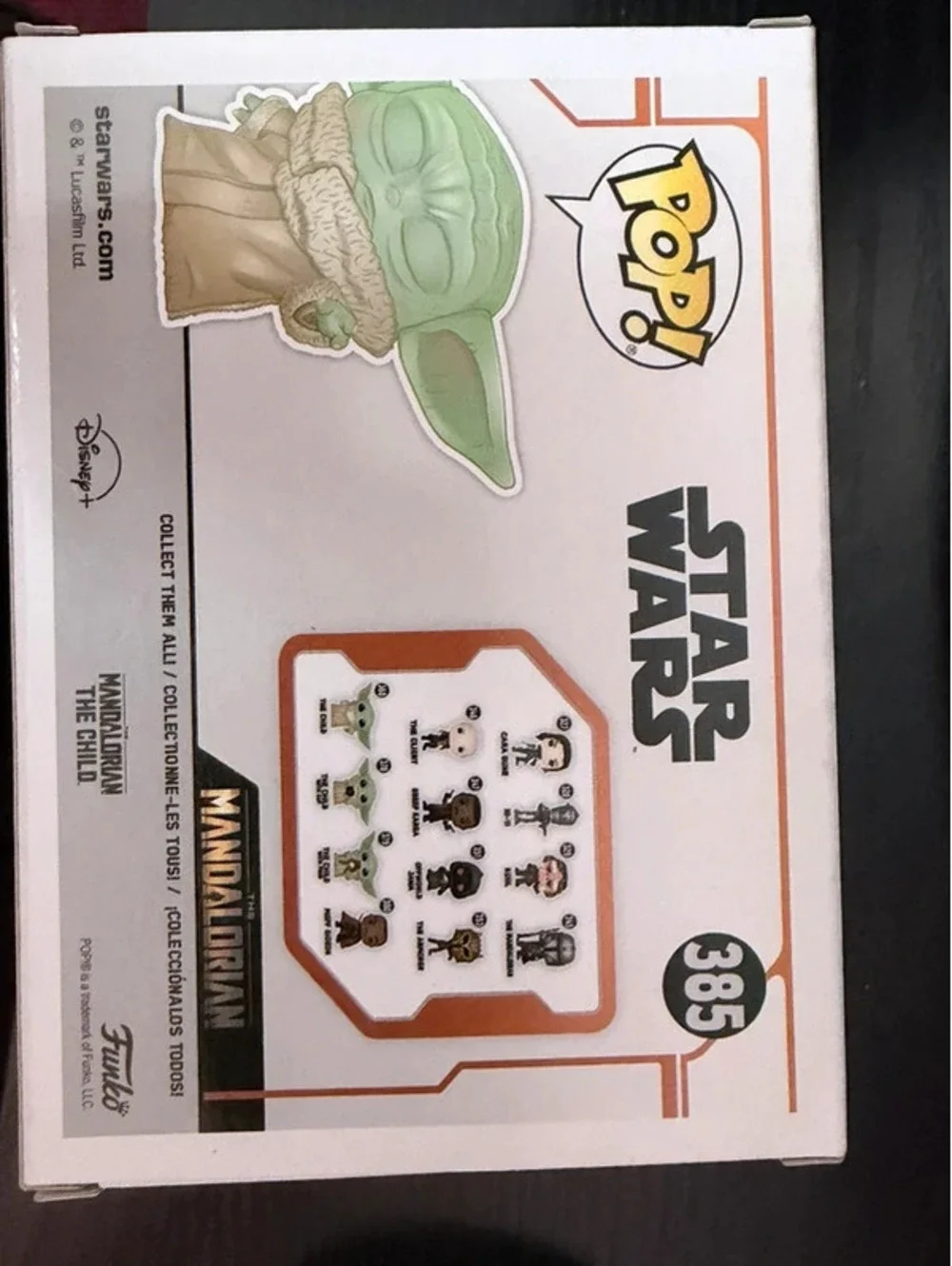 Funko Pop Star Wars The Child Force Wielding #385 Walmart Exclusive Vinyl